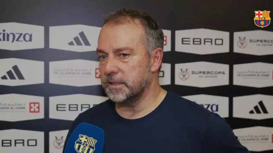 Hansi Flick valora el primer título de la temporada