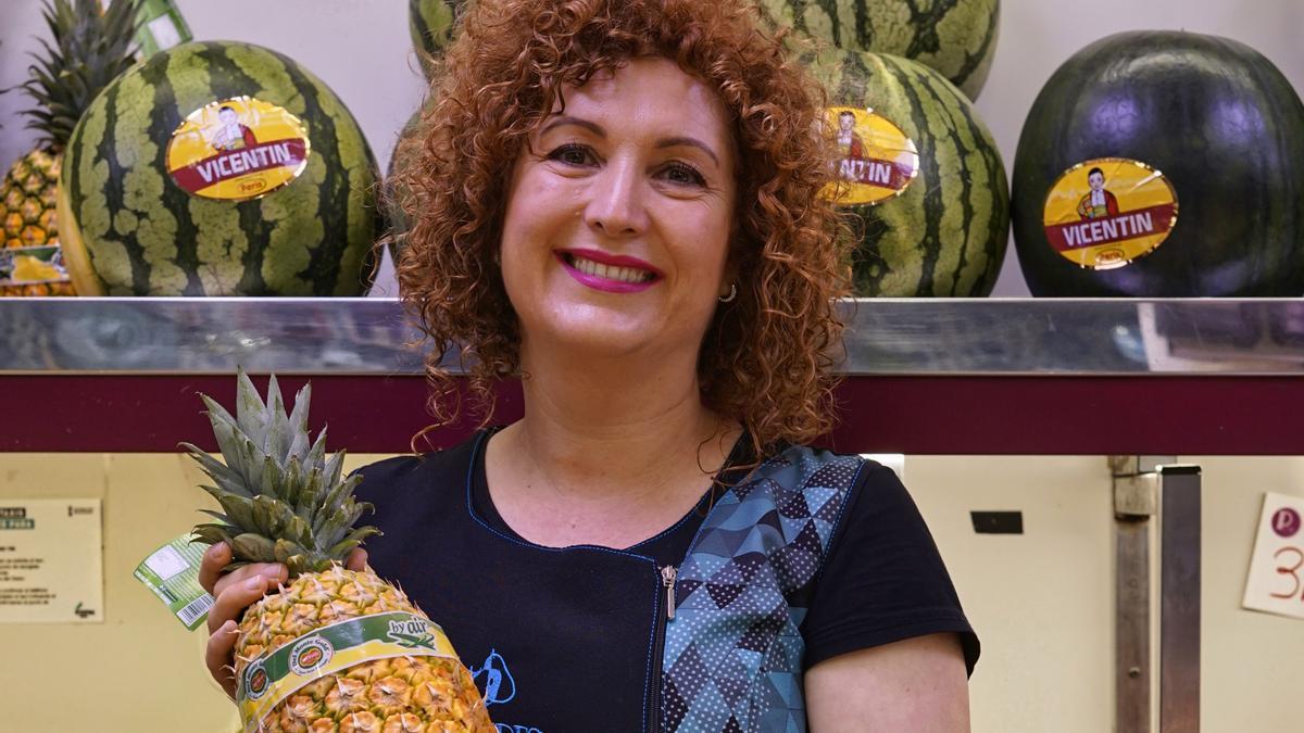 La presidenta del Mercado Central