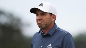 Sergio García, durante la segunda ronda del Masters.