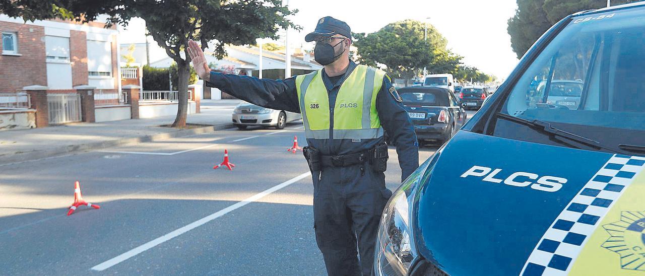 El confinamiento y las restricciones a la circulación conllevaron sanciones y controles por las fuerzas de seguridad