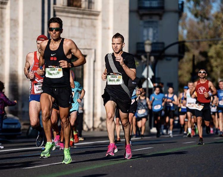 Los famosos corren el Maratón Valencia Trinidad Alfonso