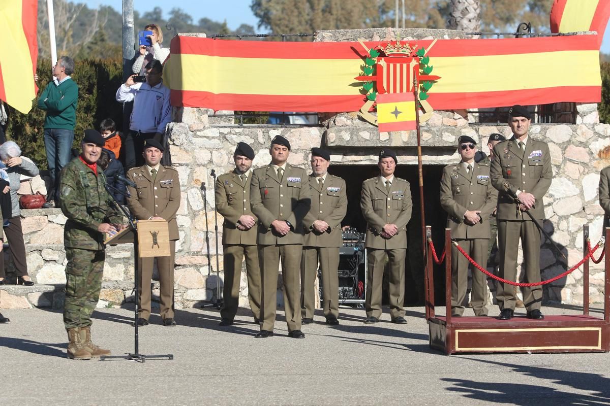 Parada militar de la Brigada Guzmán el Bueno X en Cerro Muriano