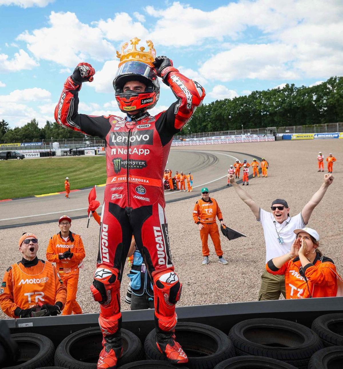 Márquez se’n va de vacances sent el rei de MotoGP