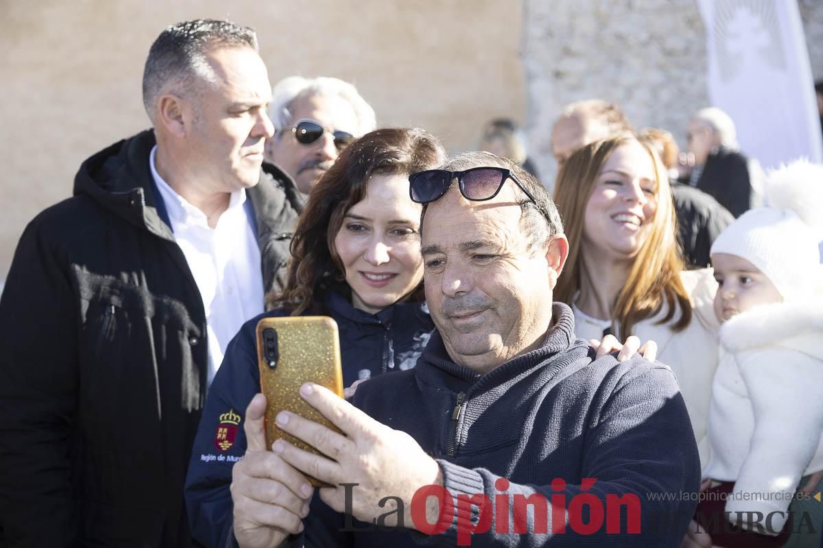 Así ha sido la visita de Isabel Díaz Ayuso a Caravaca de la Cruz