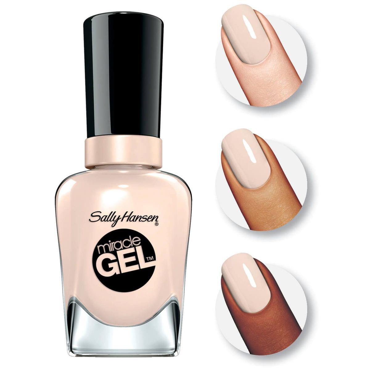 Esmalte de uñas Miracle Gel Nail Polish - Birthday Suit de Sally Hansen