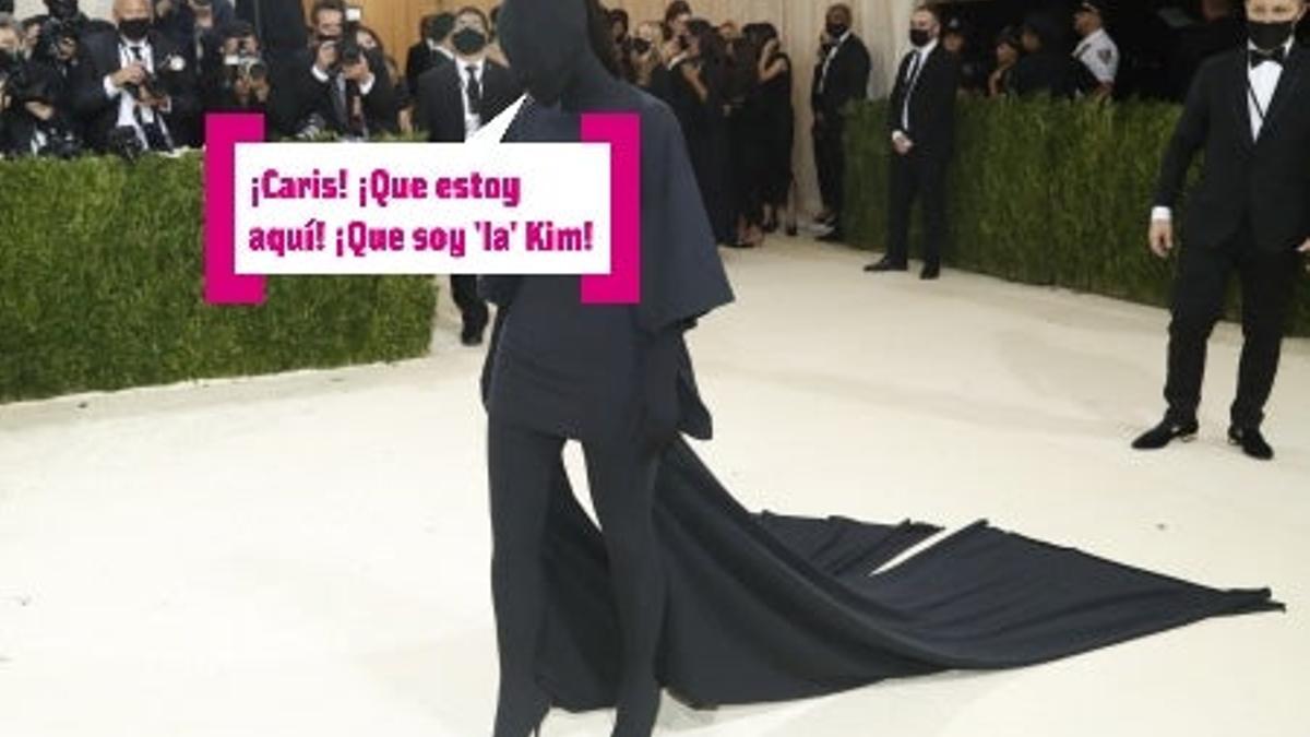 Kim Kardashian en la Met Gala 2021