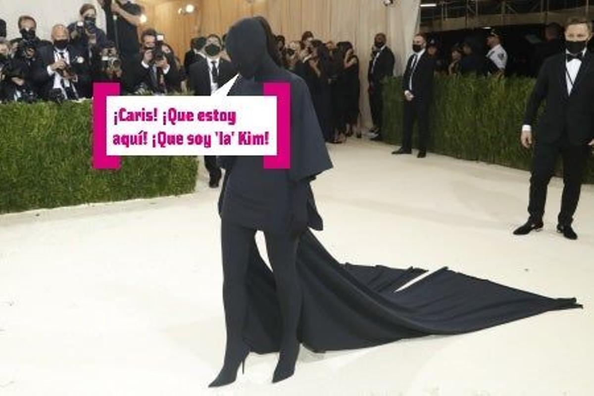 Kim Kardashian en la Met Gala 2021