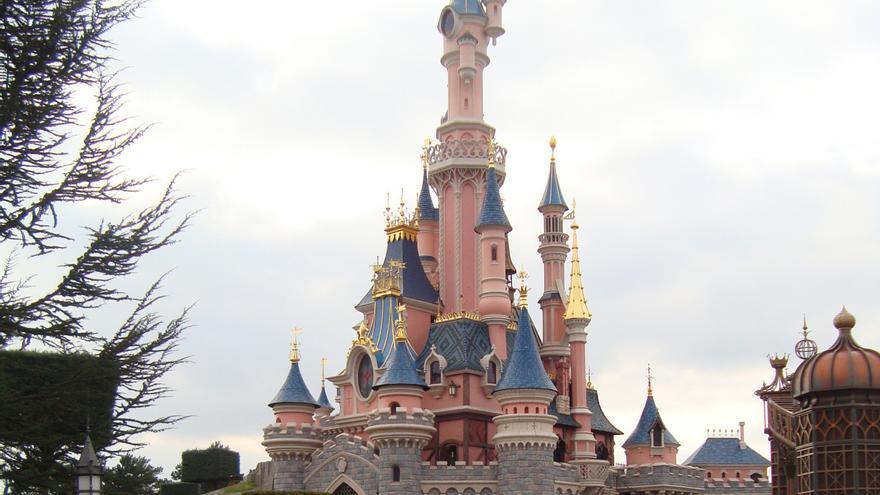 Castillo de Disney en Disneyland París Eurodisney.