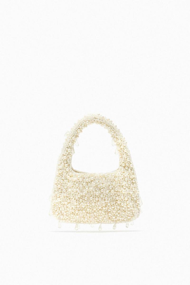Bolso con perlas