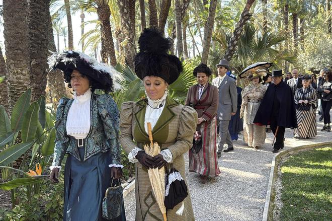 Recreación historica de la visita de la Emperatriz Sisi al Huerto del Cura