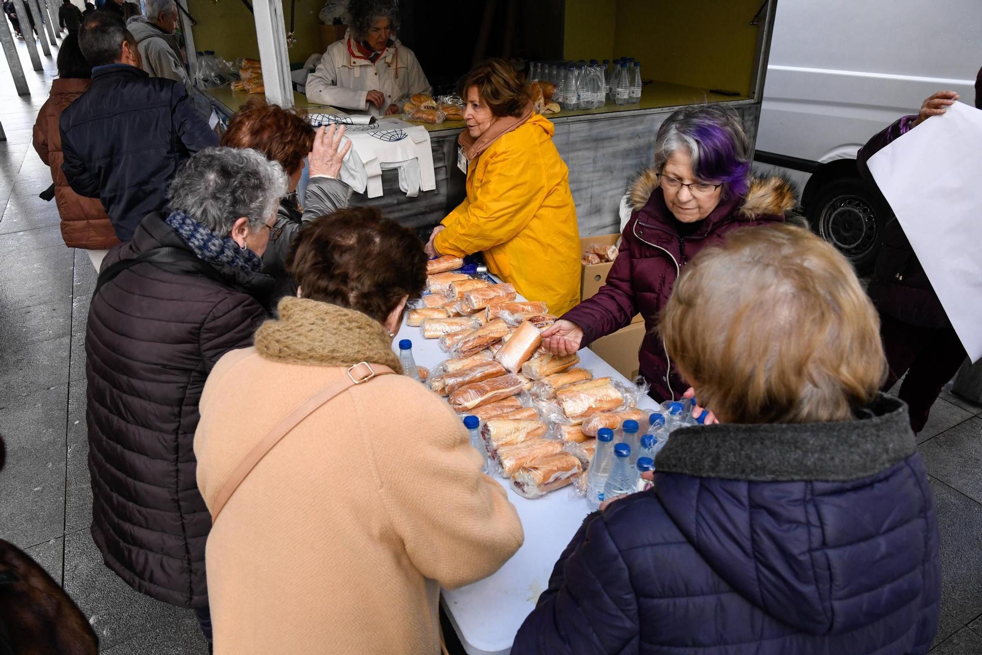 Operación Bocata de Manos Unidas en Zamora