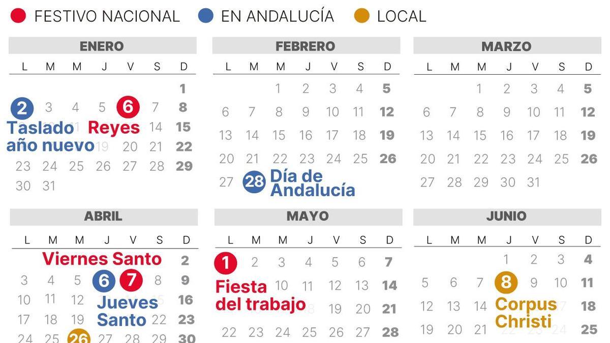 Calendario Laboral Sevilla 2023