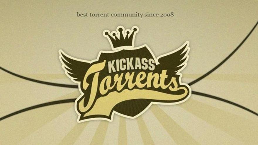 Logotip de la web Kickass Torrents.