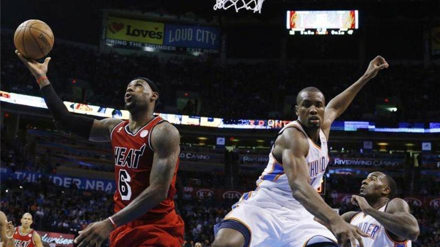 Los Thunder tampoco pueden con LeBron