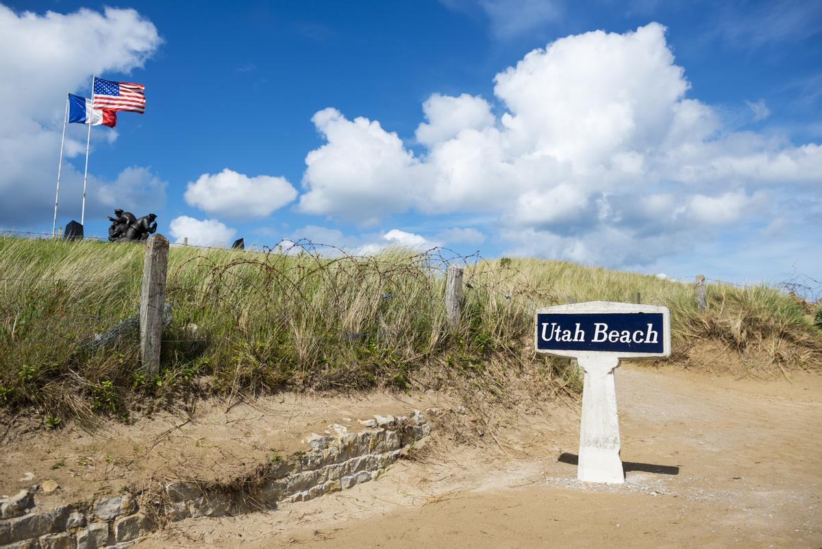 Playa de Utah, la sala Normandy