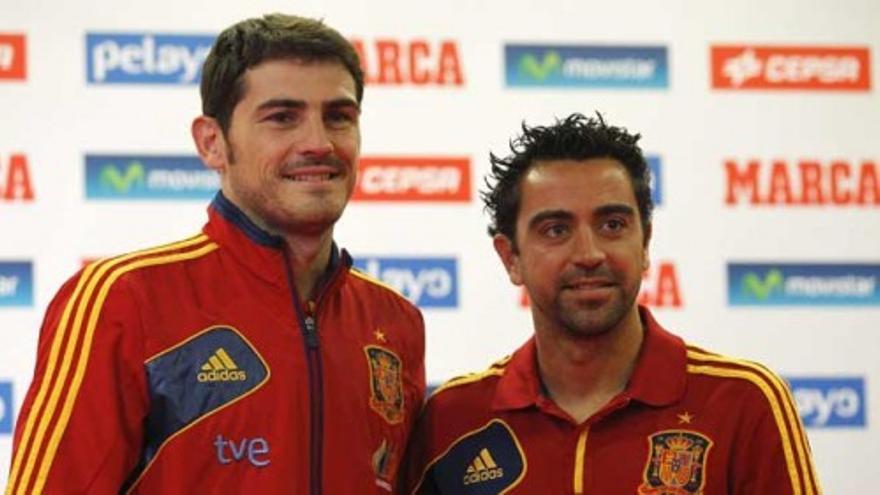 Xavi y Casillas, "ilusionados"