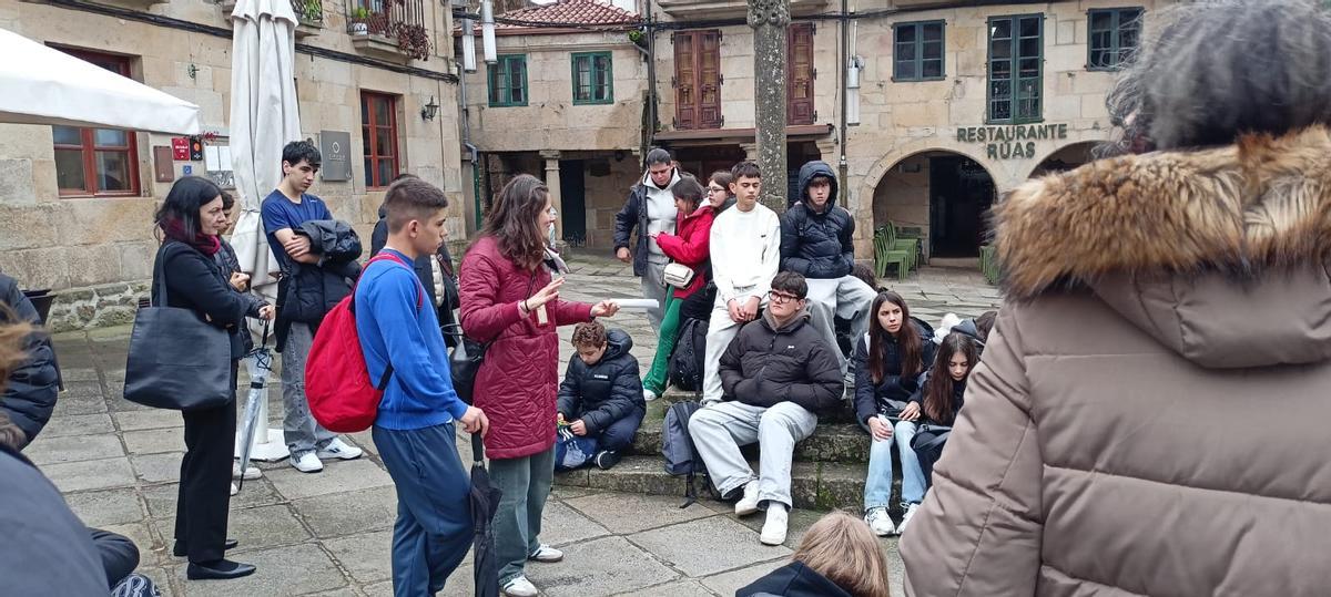 Visita a la ciudad de Pontevedra