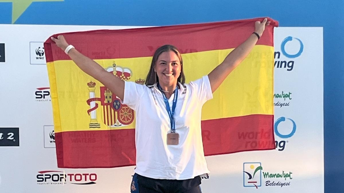 Marta de las Heras fue bronce en la prueba.