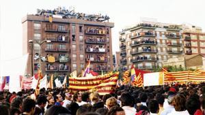 La primera Diada postfranquista