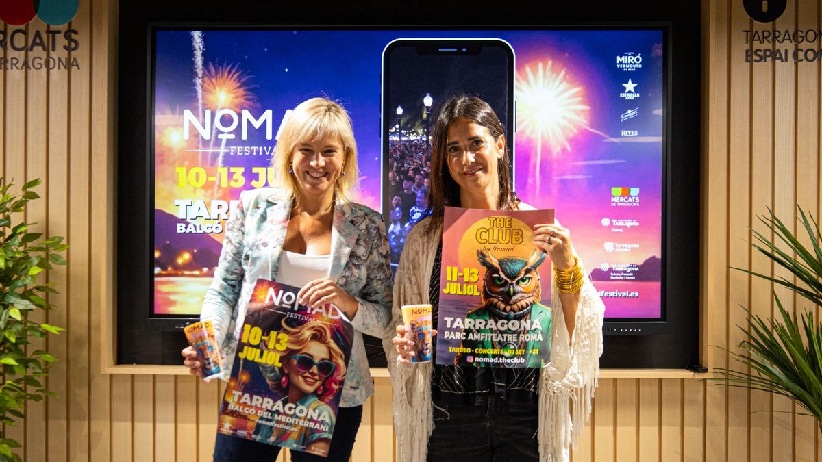 Presentación de la edición 2025 del Nomad Festival de Tarragona, este viernes.