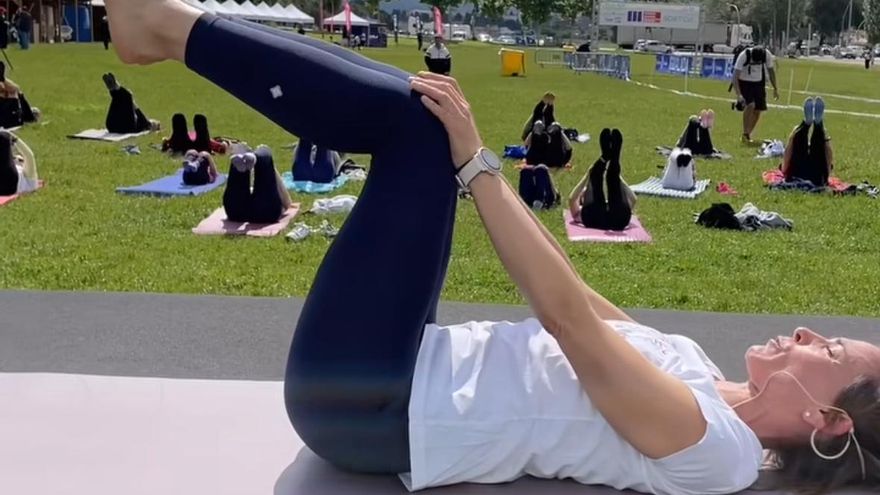 El benestar omple el Parc Central en l’estrena de la Fira Wellness d’Igualada