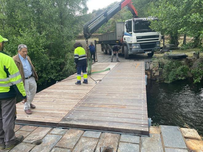 GALERÍA | Construyen un nuevo puente entre Zamora y Portugal