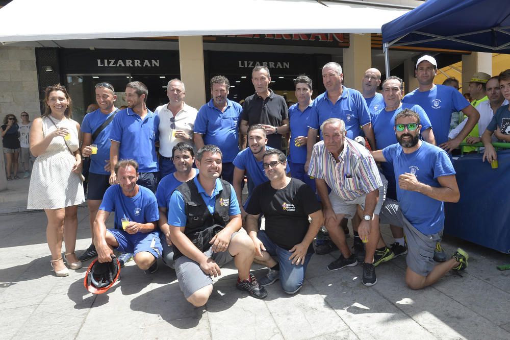 La última mascletà de las fiestas, a cargo de la Pirotecnia Ferrández, deja un gran sabor de boca.