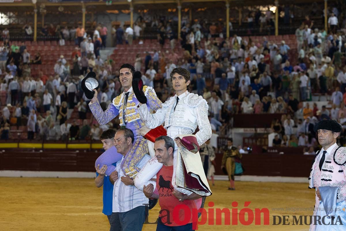 Segunda corrida de la Feria Taurina de Murcia (Castella, Manzanares y Talavante)