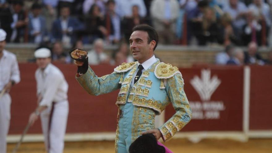 Ponce y Ginés Marín cortan una oreja en la primera corrida de la Feria de Córdoba