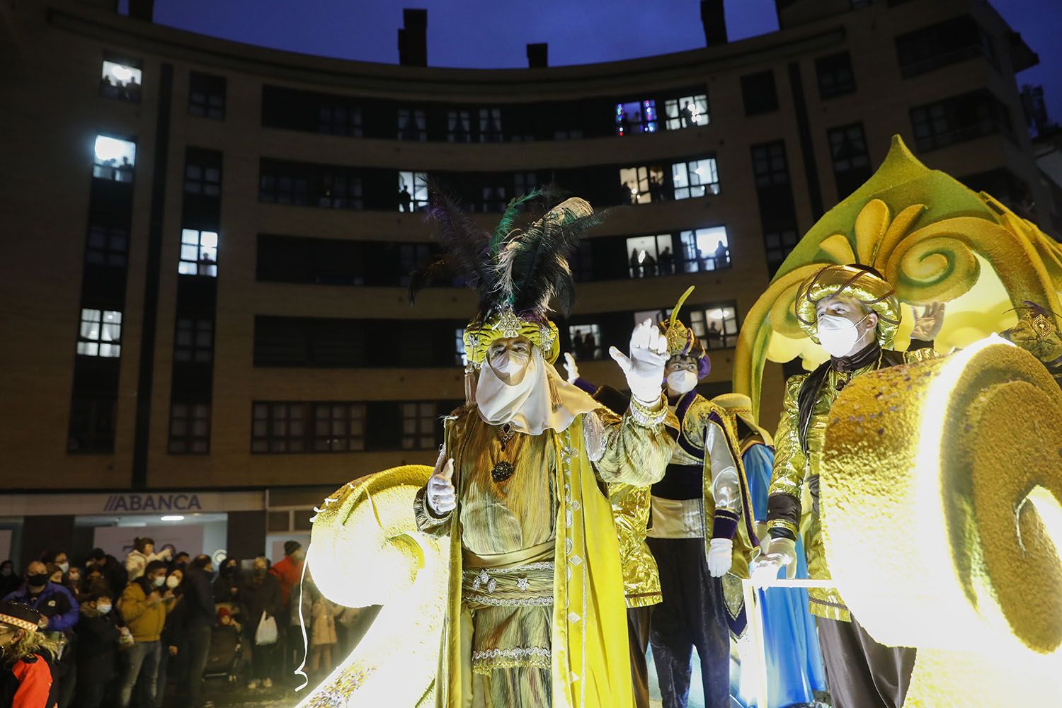 La cabalgata de los Reyes Magos en Gijón