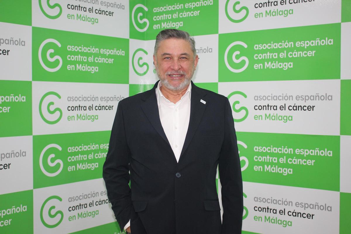 Joaquín Morales, presidente de la Asociación Española Contra el Cáncer en Málaga