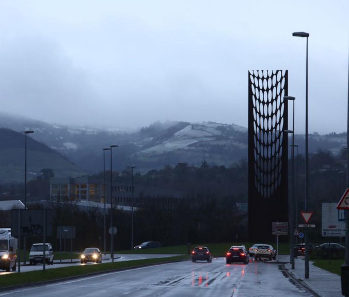 Nieve en el Pico El Sol. | J. P.