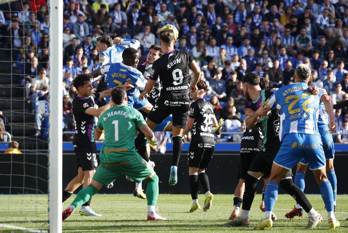 El Deportivo - Málaga, en imágenes