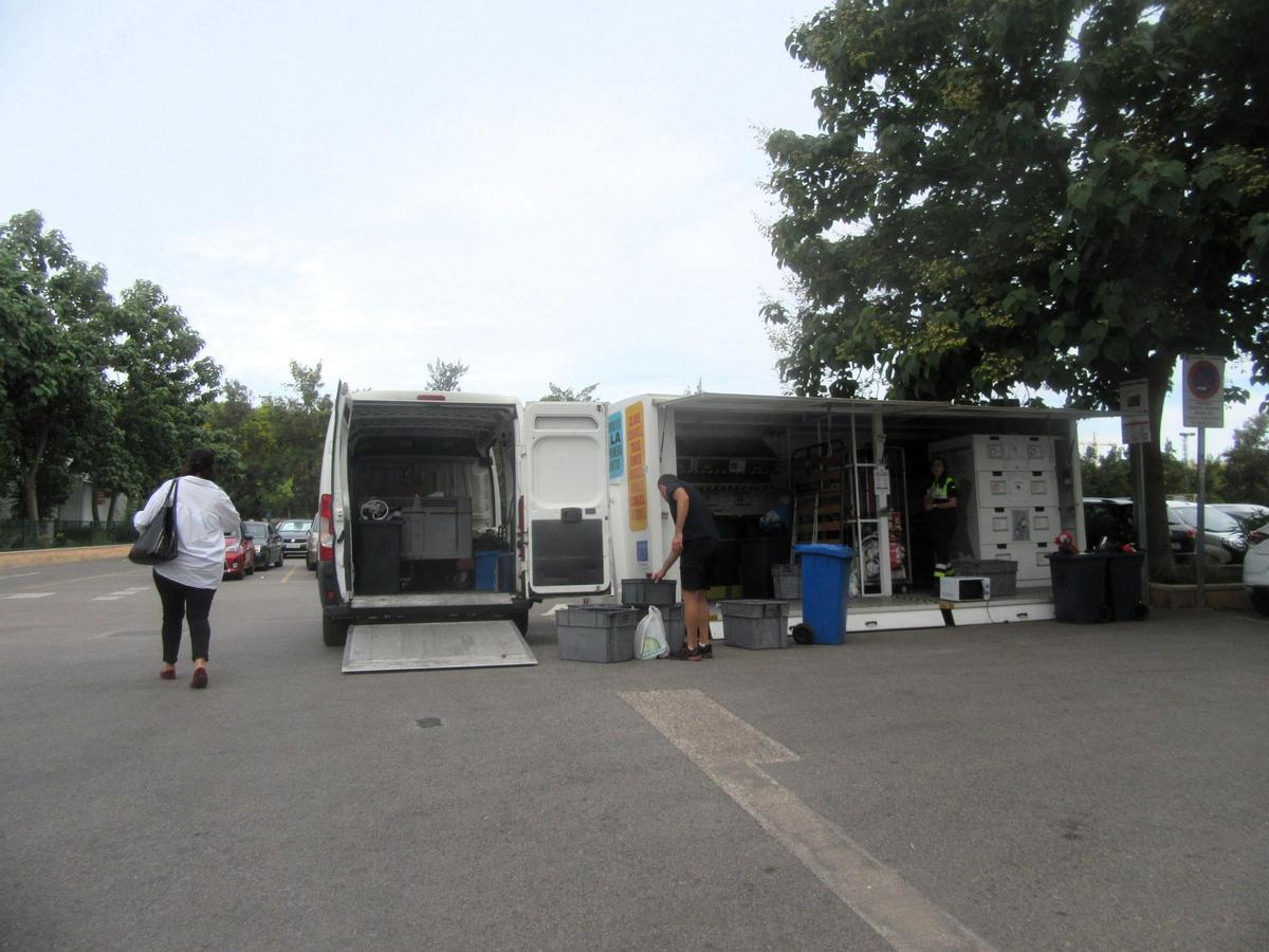 Ecoparque móvil en Burjassot.