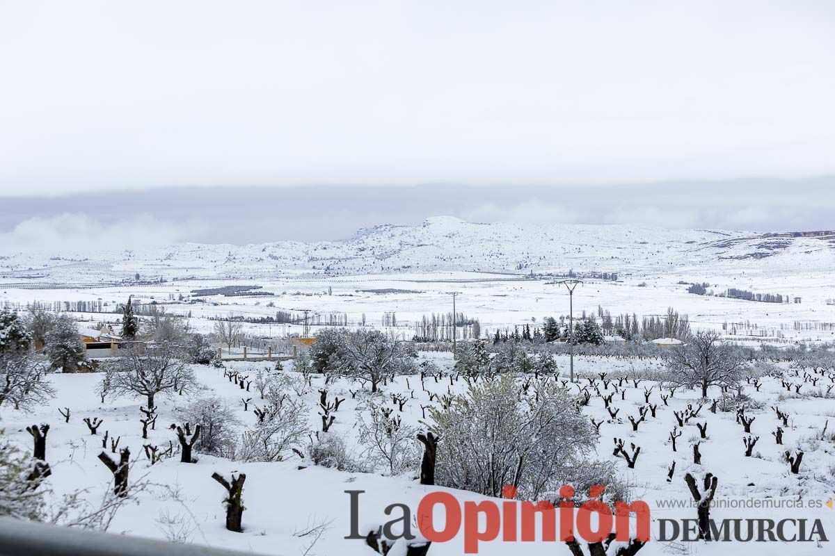 La comarca del Noroeste ofrece una estampa invernal