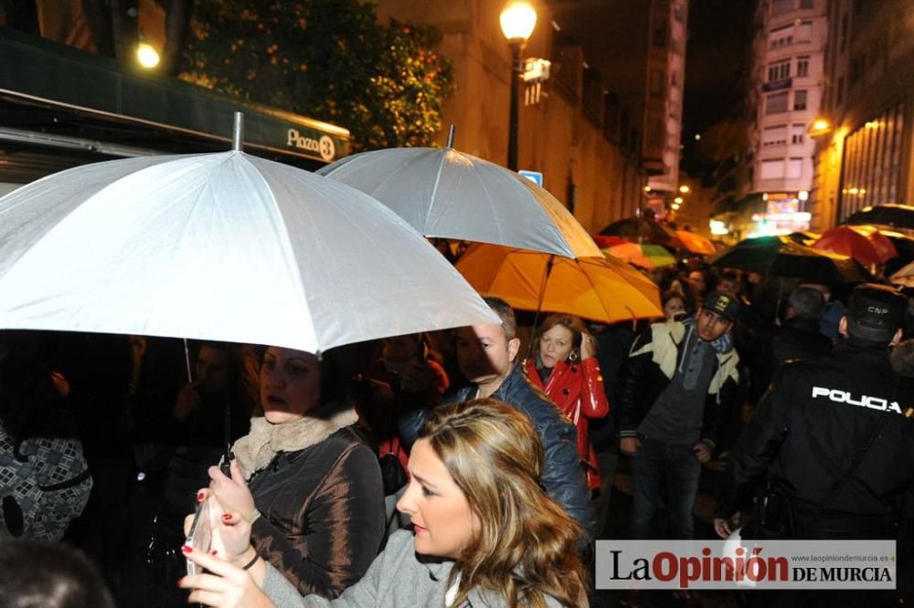 Protesta por la agresión a Andrés Martínez