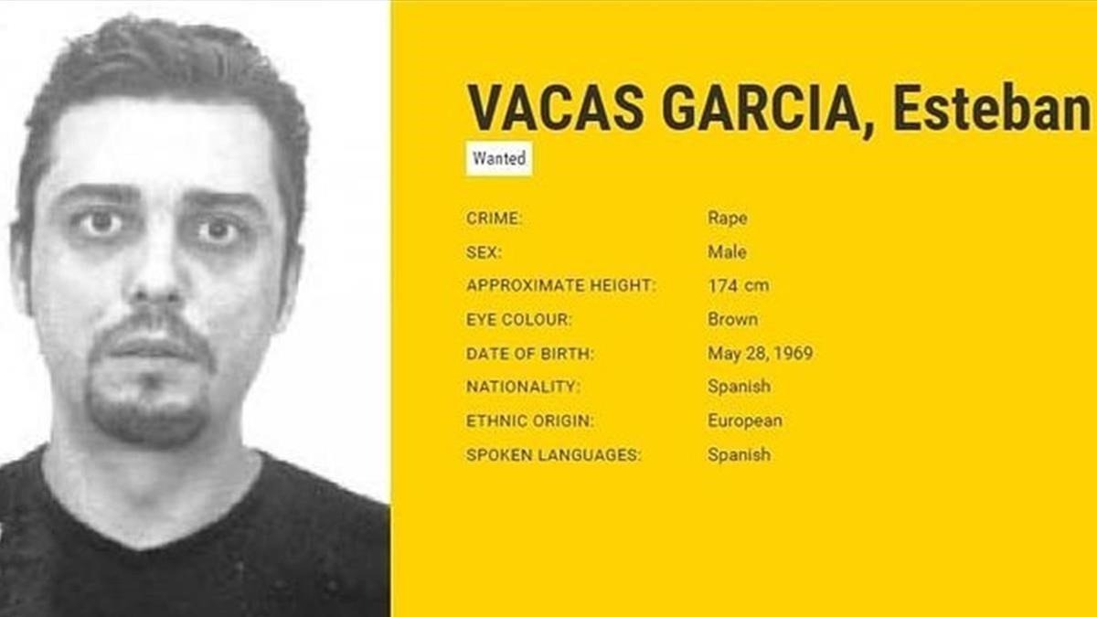 El salmantino Esteban Vacas Garcia, uno de los fugitivos mas buscados de España, ha sido detenido.