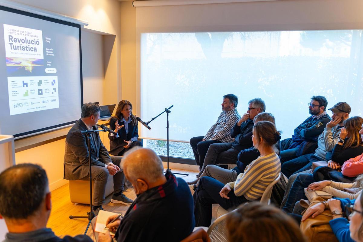 Un moment de la jornada celebrada a Roses.