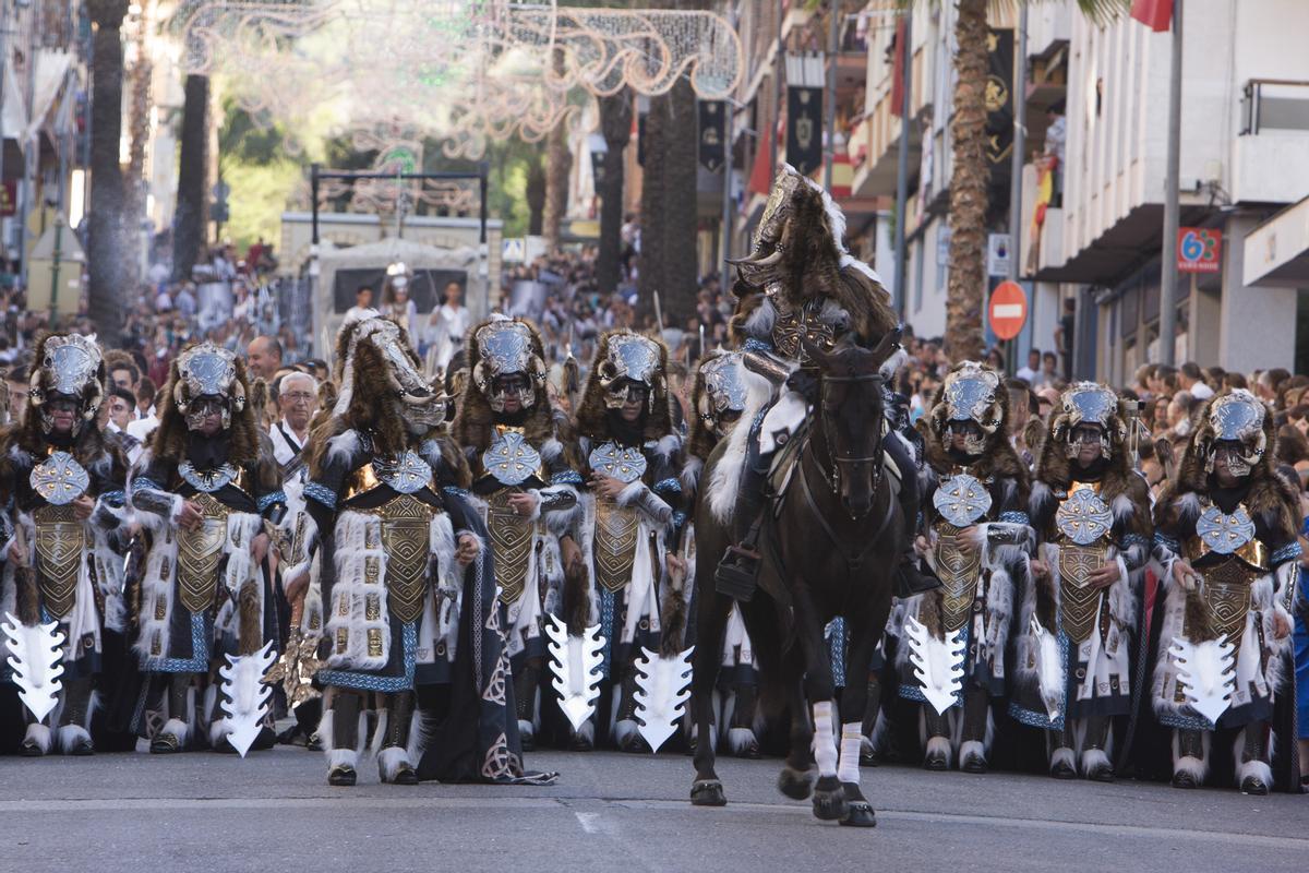 Entrada Cristiana en Ontinyent en 2019.