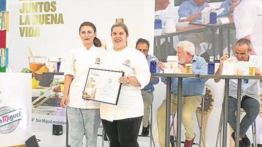 lorena domenech SE IMPONE EN el food explorers gastromÁlaga 2017