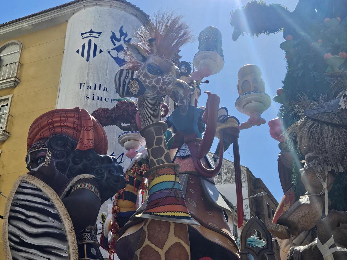 Así es Màrtirs, la mejor falla de Gandia 2026 Así es Màrtirs, la mejor falla de Gandia 2026