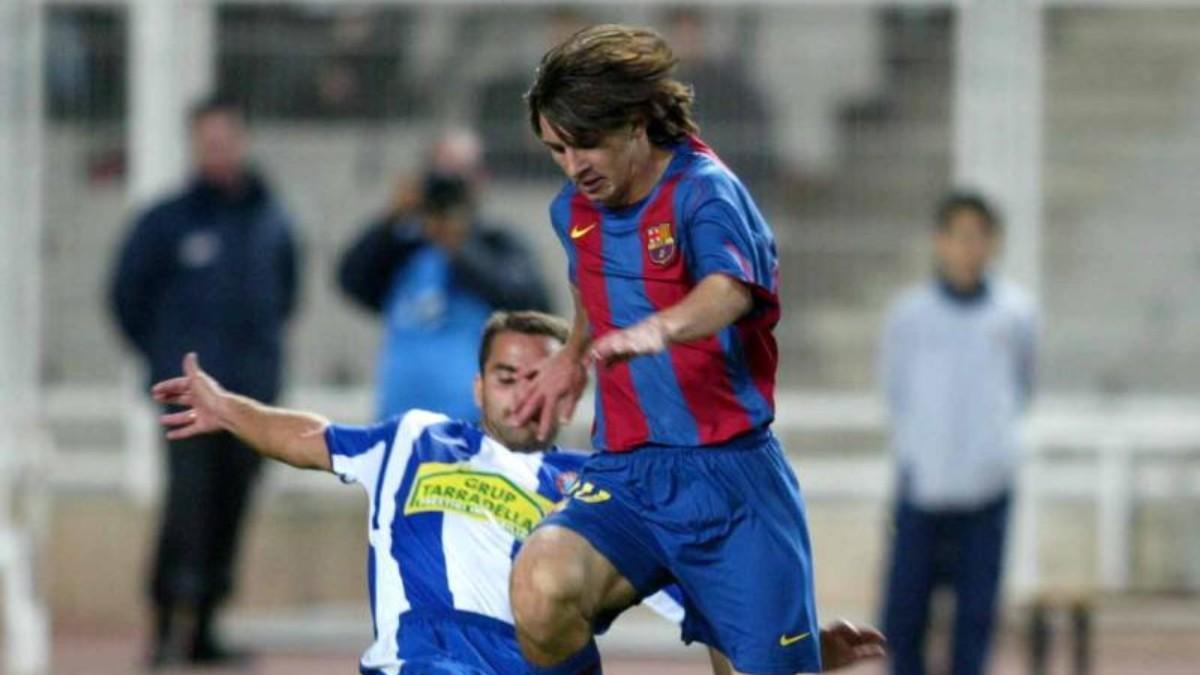 Messi, en su debut frente al Espanyol