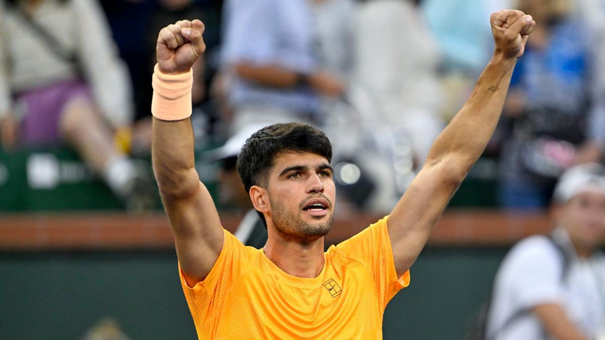 Carlos Alcaraz ya está en tercera ronda de Indian Wells 2026