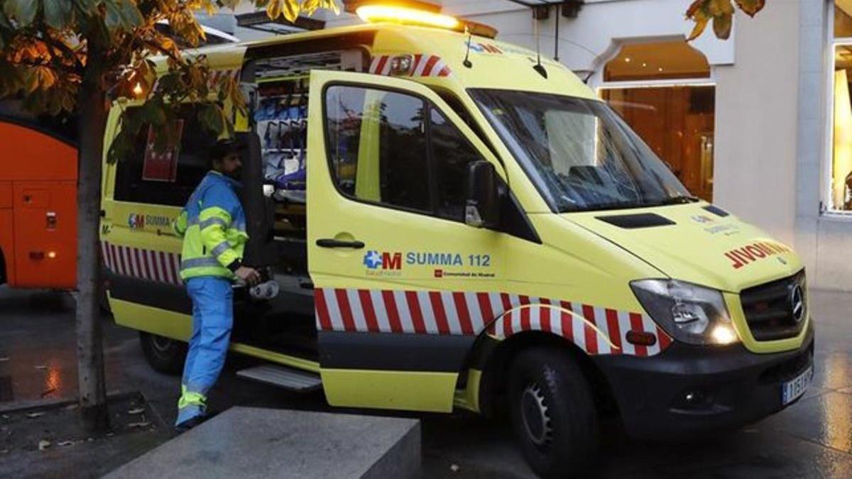 Una ambulancia del Summa.