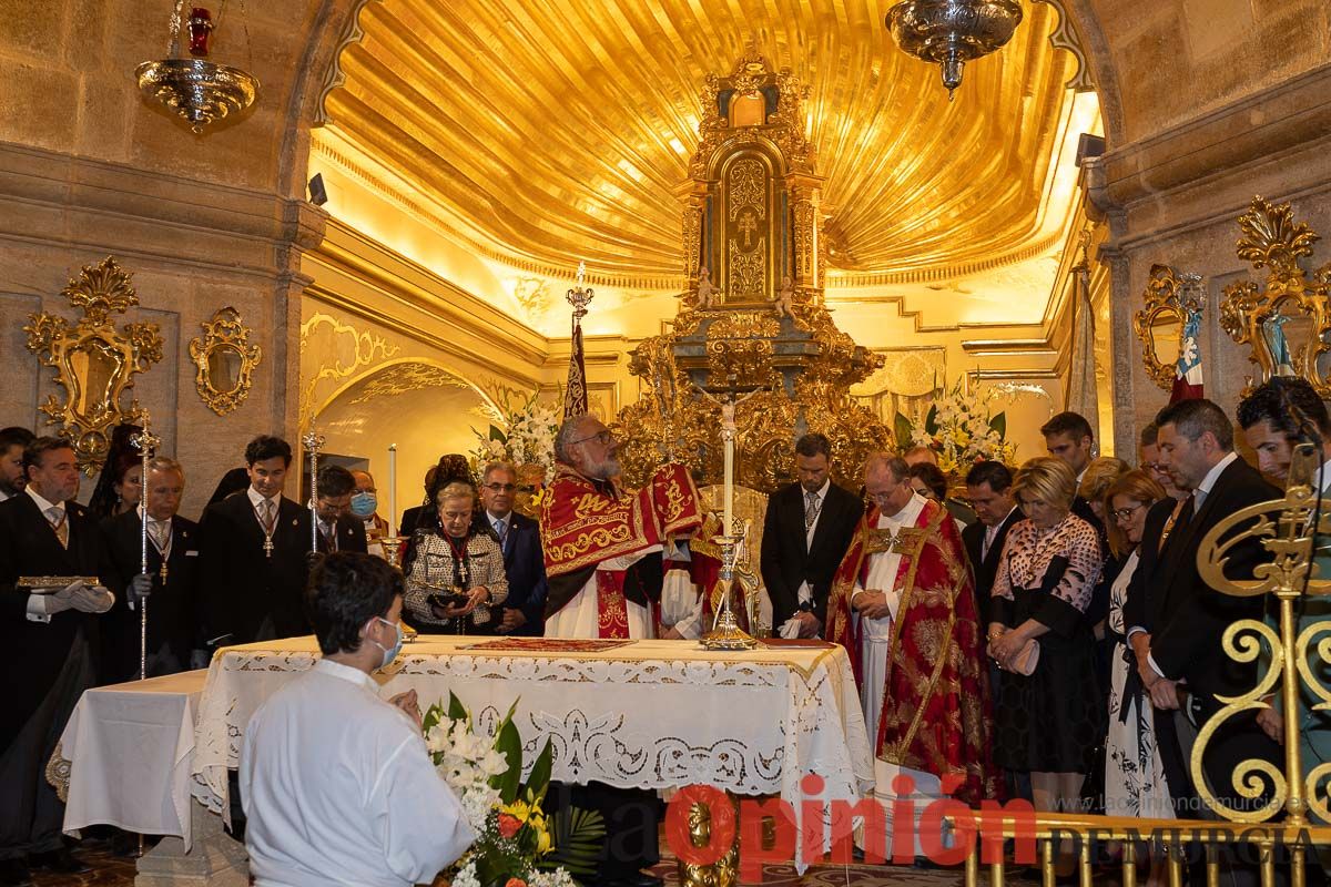 Procesión de subida a la Basílica en las Fiestas de Caravaca