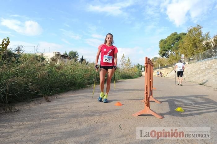 Marcha nórdica junto al Segura