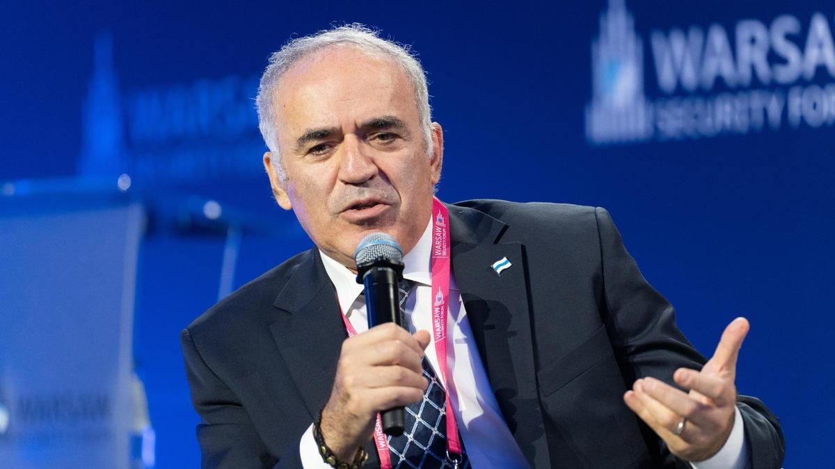 Archivo - Garry Kasparov.