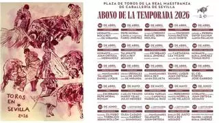 Morante es el eje del abono de la temporada 2026 en la plaza de la Maestranza de Sevilla