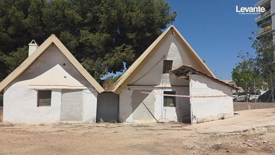 Así está la reforma de la Plaza Segovia, que rescata del olvido las Barracas de Burguet