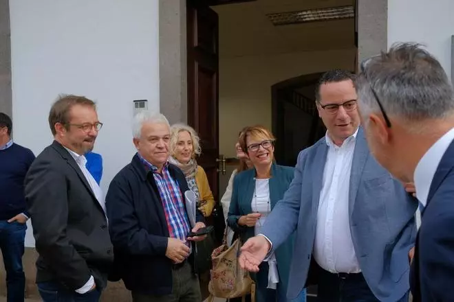 Antonio Morales visita Moya